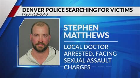 Police seek possible sex assault victims of Denver doctor